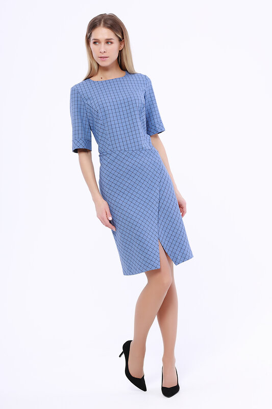 VISERDI Платье 95362 10071-клт 440810 Голубой
