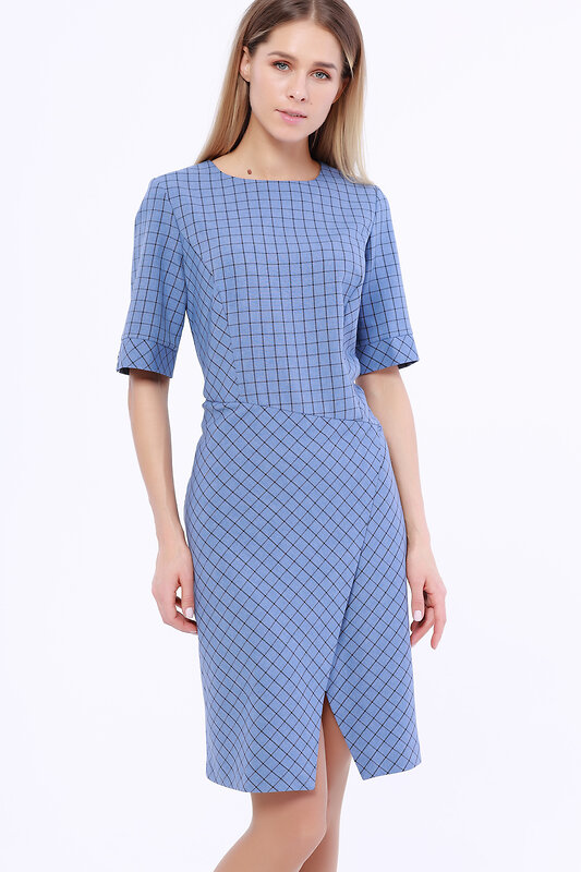 VISERDI Платье 95362 10071-клт 440810 Голубой