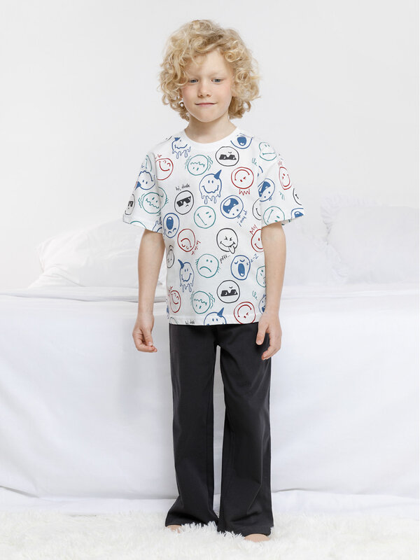 CROCKID Пижама 599974 МП 1695 молочный