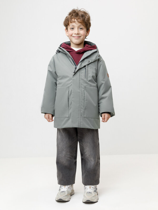 CROCKID Куртка 599987 ВК 30165/1 ГР (98-128) оливково-зеленый