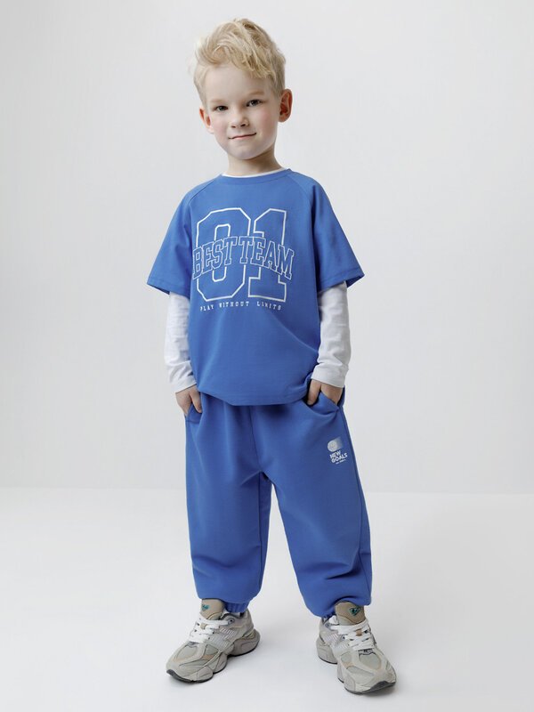 CROCKID Брюки 600096 КР 400940 синий 