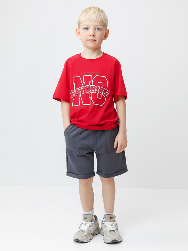 CROCKID Футболка 600128 КР 303026 красный 