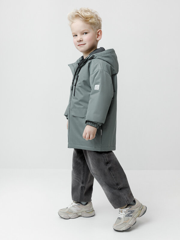 CROCKID Куртка 600173 ВК 30169/2 ГР (98-128) темно-зеленый