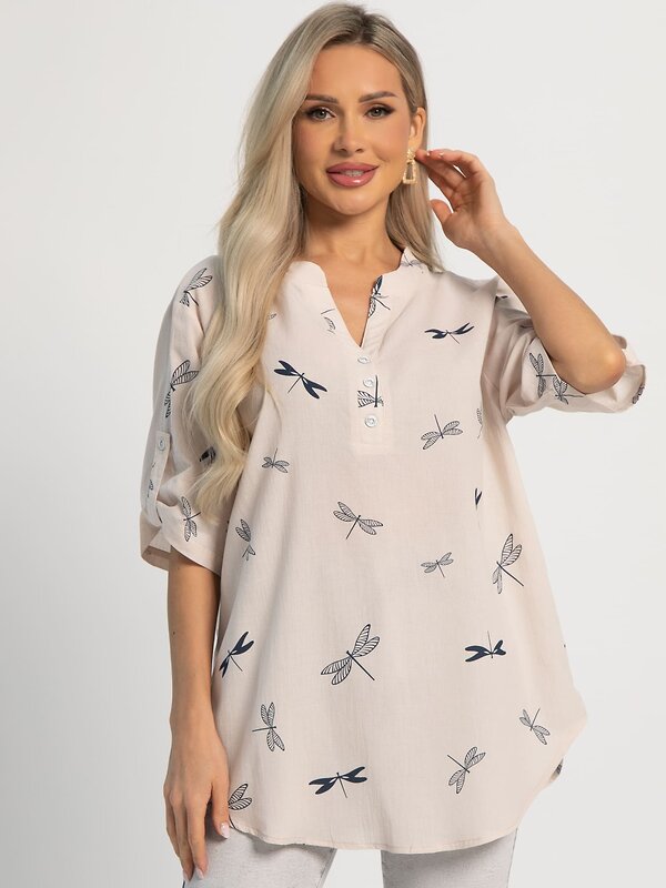 LT Collection Блуза 600397 Б15948-4М Бежевый