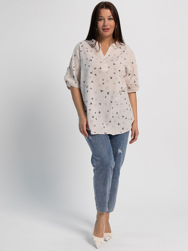 LT Collection Блуза 600399 Б15953-18М Бежевый