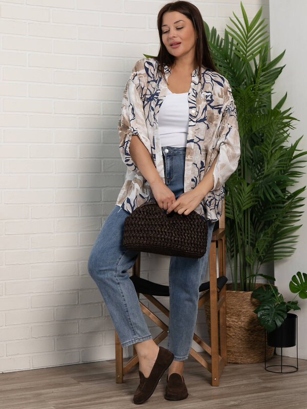 LT Collection Блуза 600411 Б16095-18М Бежевый