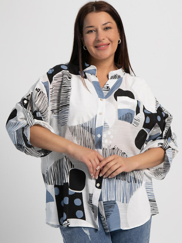 LT Collection Блуза 600412 Б16096-18М Белый