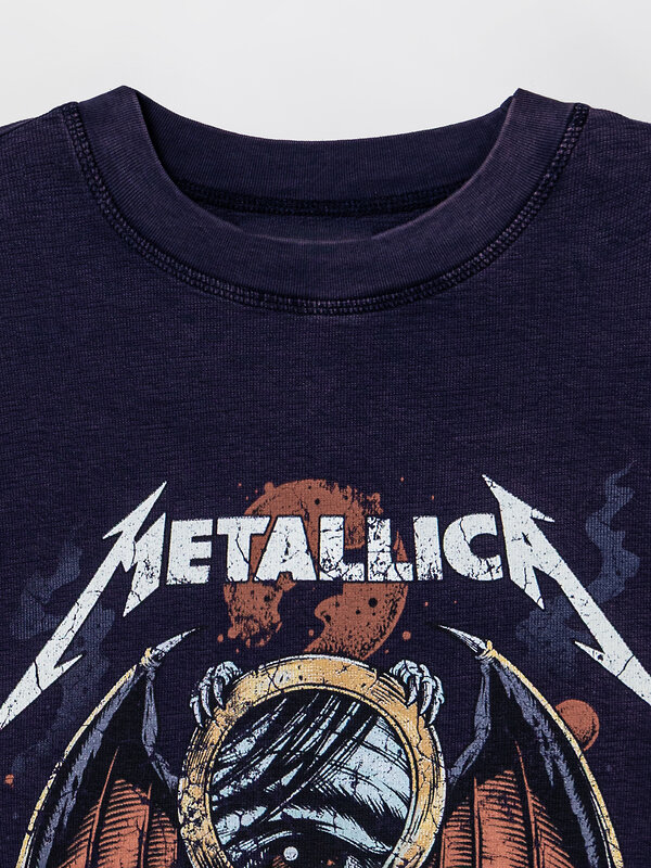 MARK FORMELLE Футболка 600710 111899 ACID WASH индиго +печать