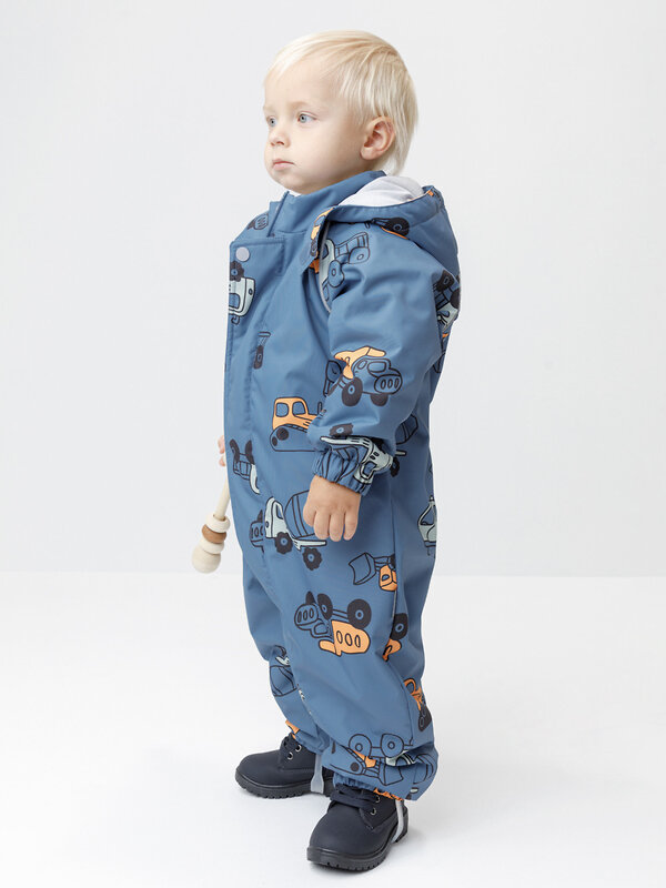 CROCKID Комбинезон 600832 ВК 60085/н/80 Ал синий, грузовики