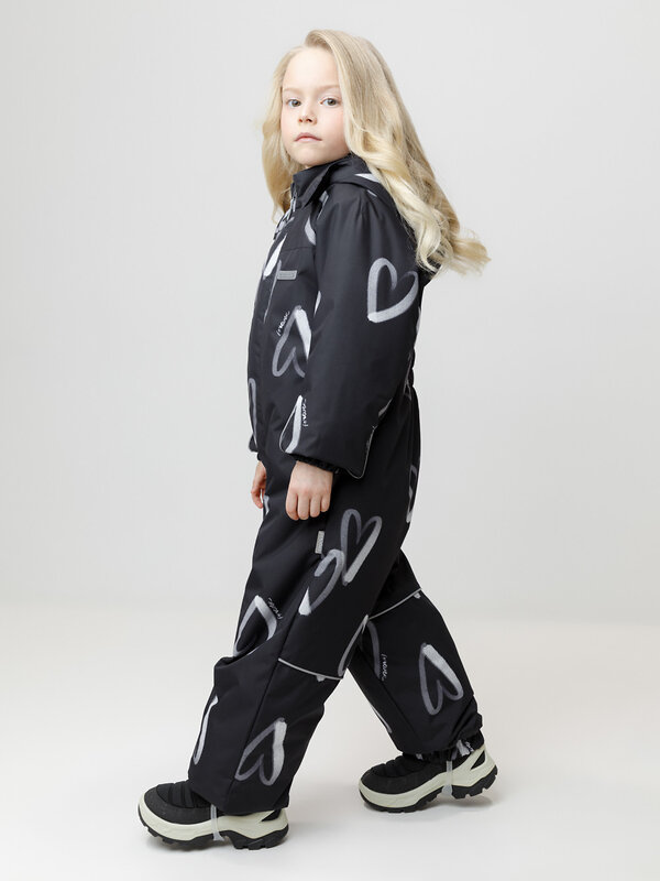 CROCKID Комбинезон 600833 ВК 60069/н/7 УЗГ черный, сердца