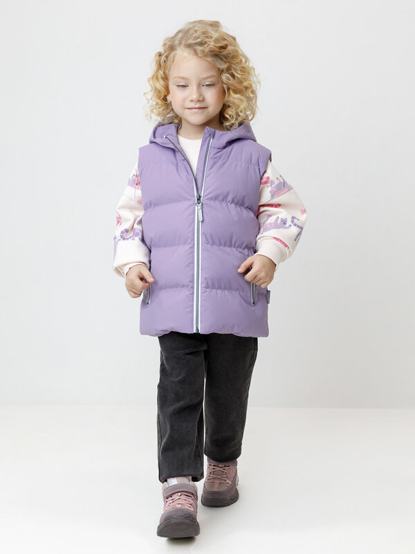 CROCKID Жилет 600956 ВК 35022/1 ГР (98-128) фиолетовый