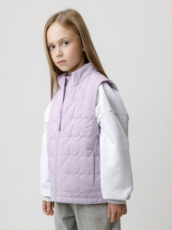 CROCKID Жилет 600975 ВК 35020/1 ГР сиреневый