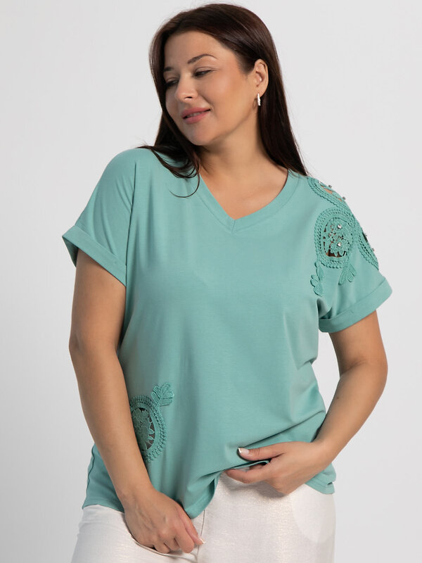LT Collection Блуза 601081 Б16090-20М Зеленый