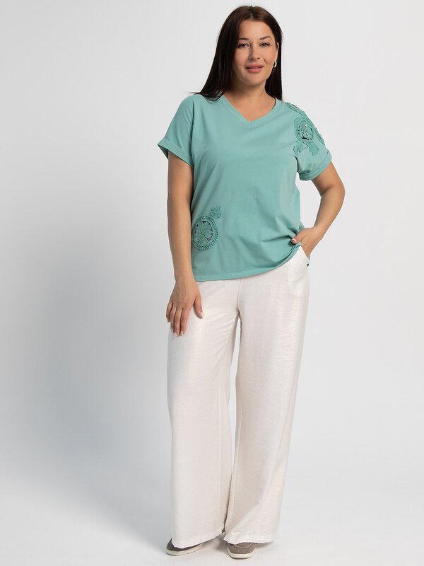 LT Collection Блуза 601081 Б16090-20М Зеленый
