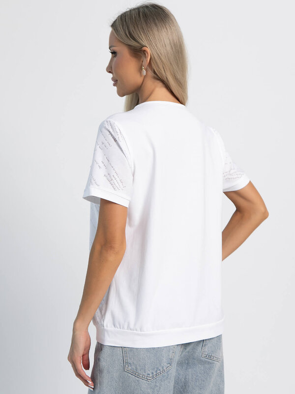 LT Collection Блуза 601088 Б16111-18М Белый