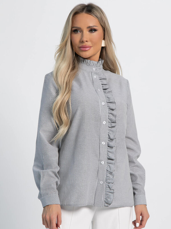 LT Collection Блуза 601089 Б16117-54М Серый