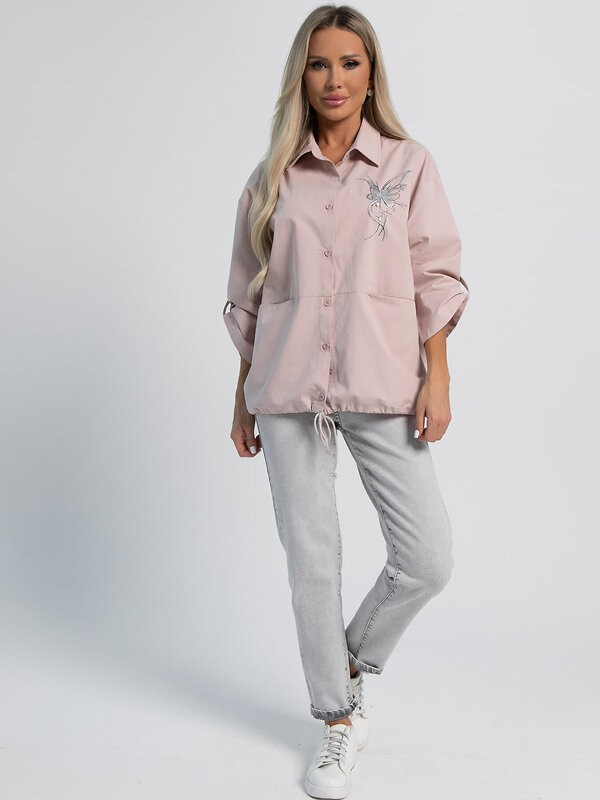 LT Collection Жакет 601096 Б16128-4М Розовый