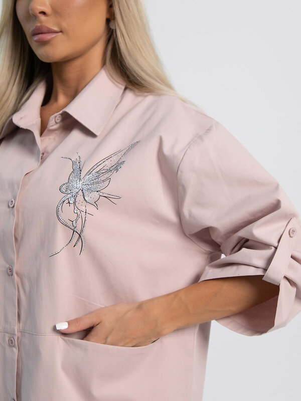 LT Collection Жакет 601096 Б16128-4М Розовый