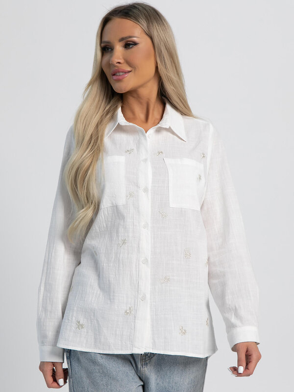 LT Collection Рубашка 601098 Б16130-4М Белый