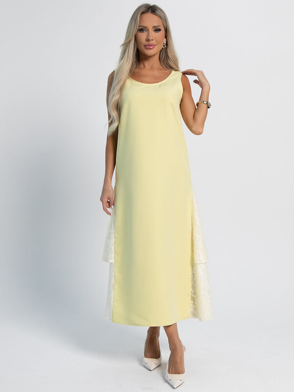 LT Collection Сарафан 601099 П16136-10М Желтый