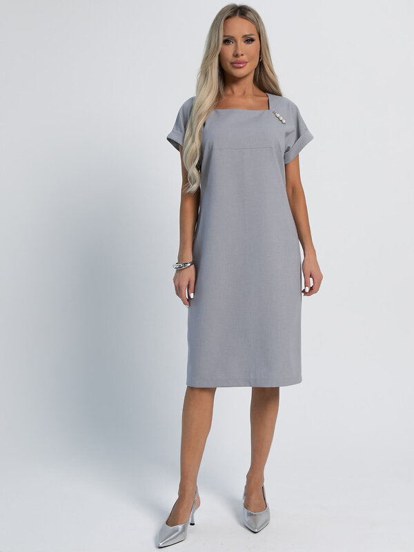 LT Collection Платье 601105 П16155-19М Серый