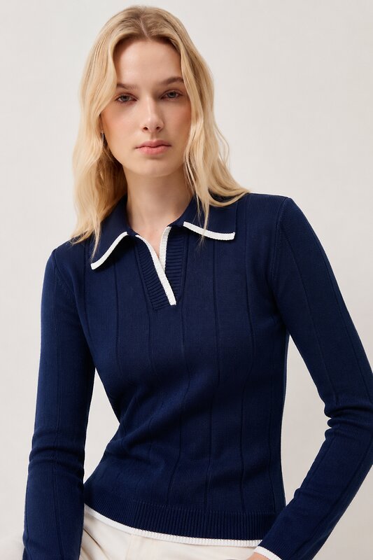 Lika Dress Лонгслив 601265 10779 Темно-синий