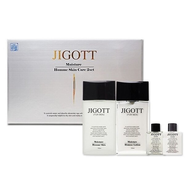 Jigott Набор по уходу за мужской кожей / Moisture Skin Care 2 set 601373 19801 