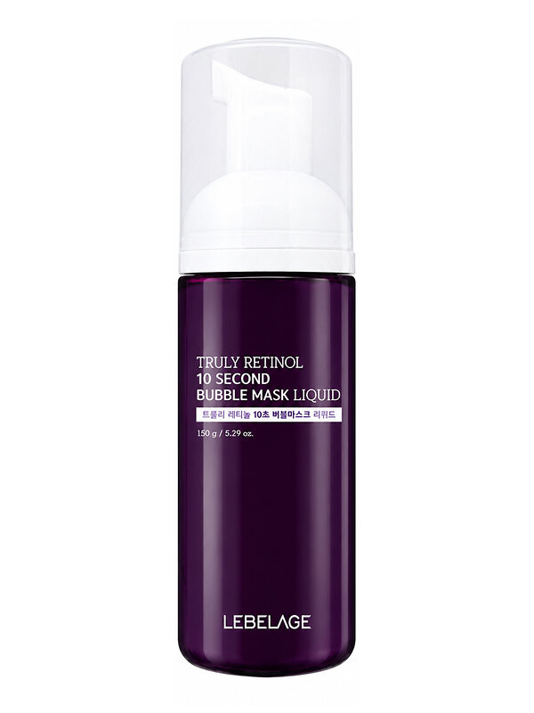Lebelage Пузырьковый тонер-маска для лица с ретинолом / Truly Retinol 10 Second Bubble Mask, 150 г 601382 28541 