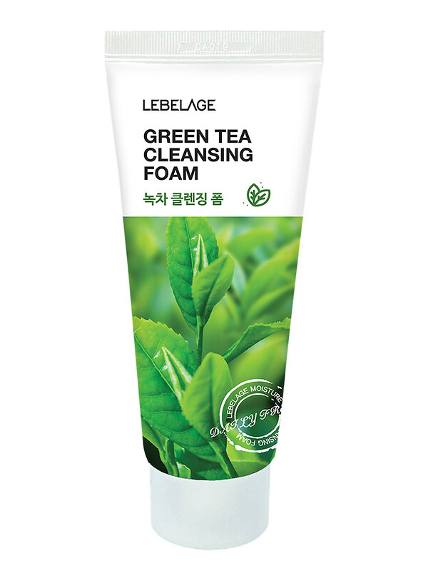Lebelage Очищающая пенка для лица с экстрактом зеленого чая / Green Tea Cleansing Foam, 100 мл 601386 28548 