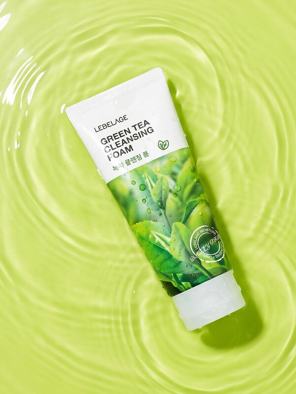 Lebelage Очищающая пенка для лица с экстрактом зеленого чая / Green Tea Cleansing Foam, 100 мл 601386 28548 