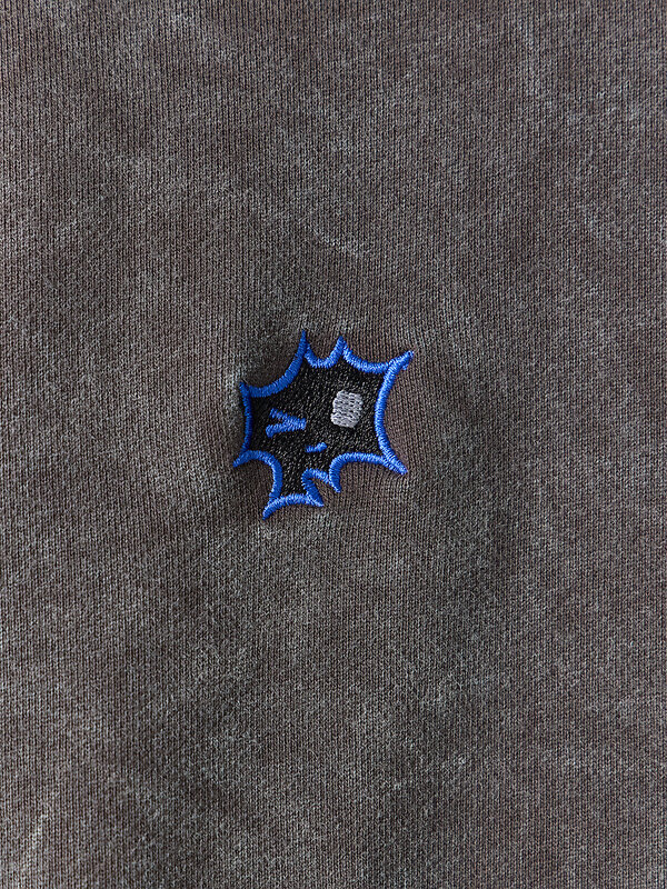 MARK FORMELLE Толстовка 601521 363345-1 ACID WASH на обсидиане