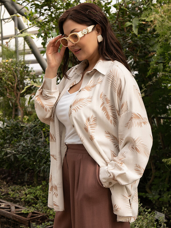 LT Collection Рубашка 601754 Б16180-1М Бежевый