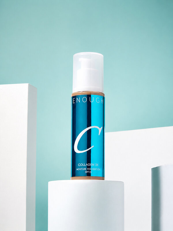 Enough Увлажняющий тональный крем для лица с коллагеном N00 / Collagen 3X Moisture Foundation SPF15, слоновая кость, 100 мл 601839 28592 