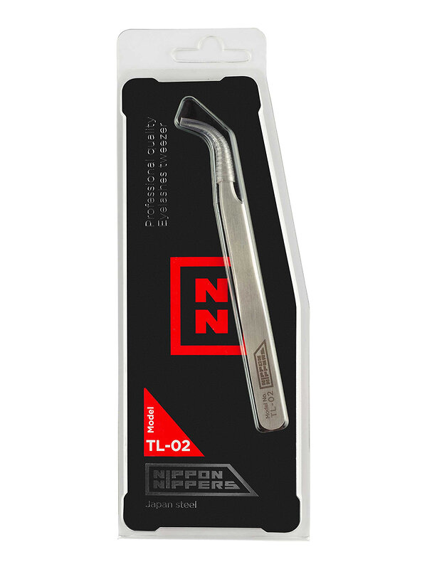 Nippon Nippers Пинцет для наращивания ресниц NN_TL-02, 11,5 см 601869 28610 