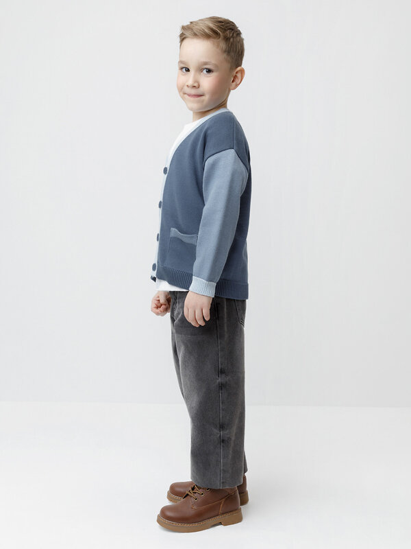 CROCKID Кардиган 601949 КВ 30177 джинс