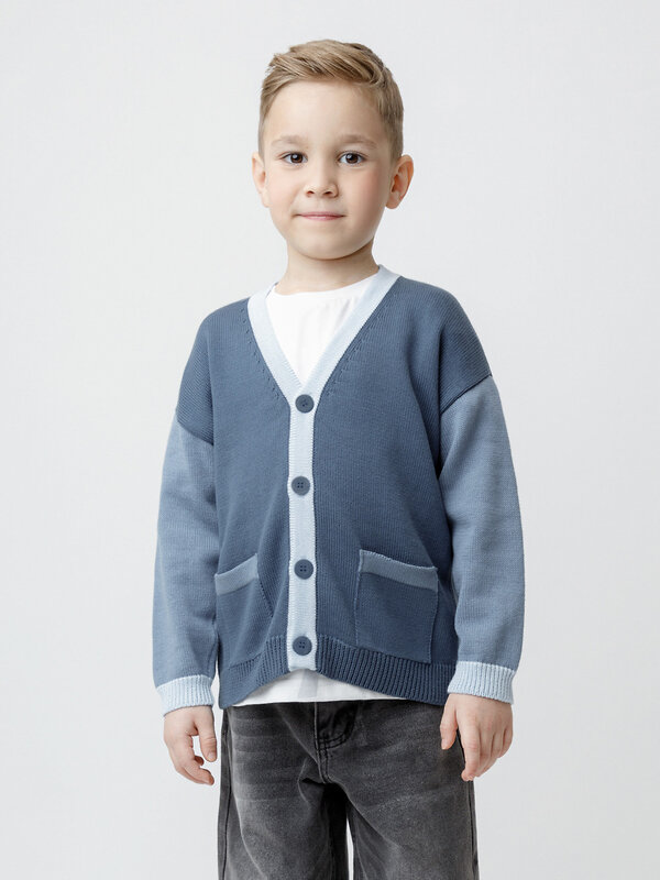 CROCKID Кардиган 601949 КВ 30177 джинс