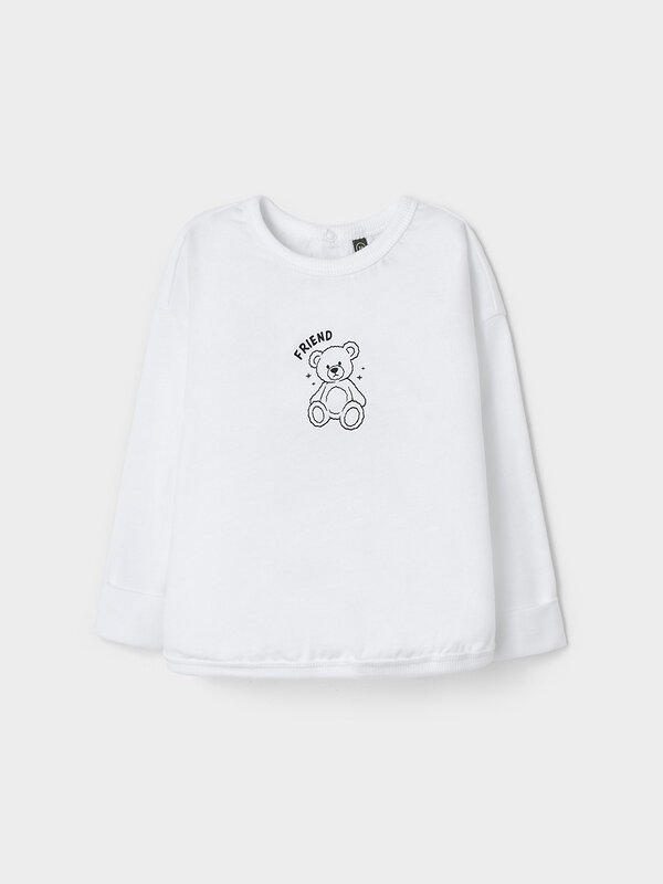 CROCKID Лонгслив 601959 МП 303080 белый