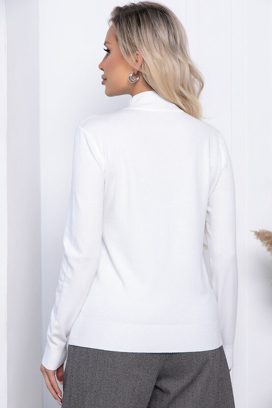 LT Collection Водолазка 602079 Б14540-20М Белый