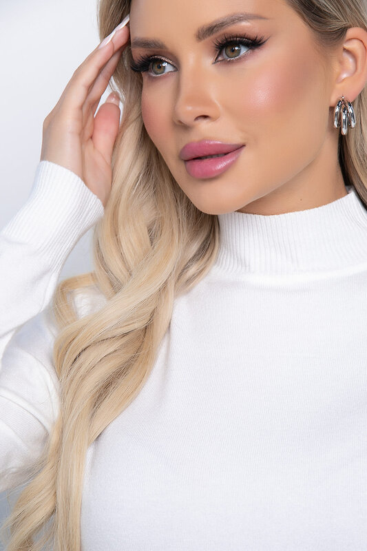 LT Collection Водолазка 602079 Б14540-20М Белый