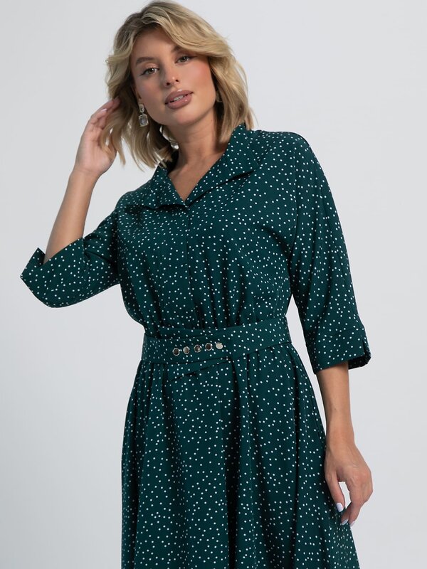 LT Collection Платье 602085 П16140-16М Зеленый