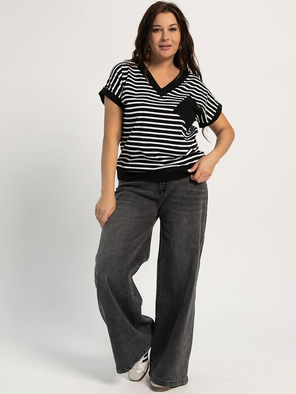 LT Collection Блуза 602086 Б16143-18М Черный