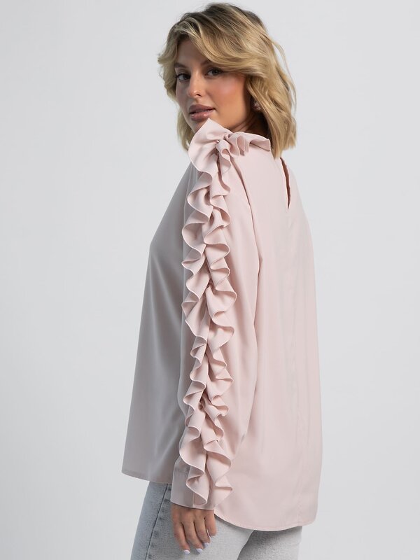 LT Collection Блуза 602109 Б16177-16М Бежевый