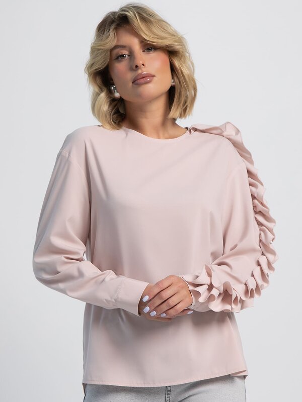 LT Collection Блуза 602109 Б16177-16М Бежевый