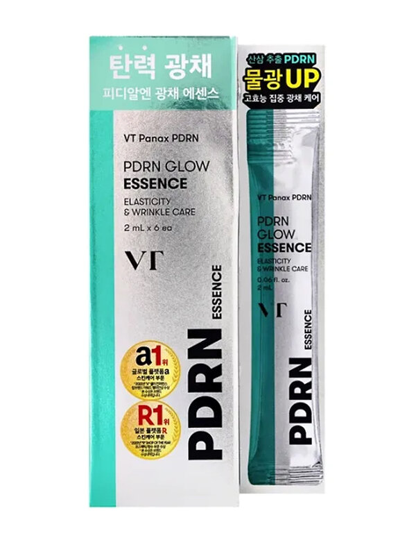 VT Cosmetics Набор омолаживающих эссенций для лица с ПДРН и церамидами / PDRN GLOW Essence, 6 шт. 602314 28617 