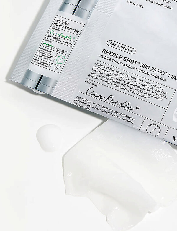 VT Cosmetics Интенсивная двухфазная маска с микроиглами / Reedle Shot 300 2 Step Mask, 25 г + 1,5 г 602315 28614 