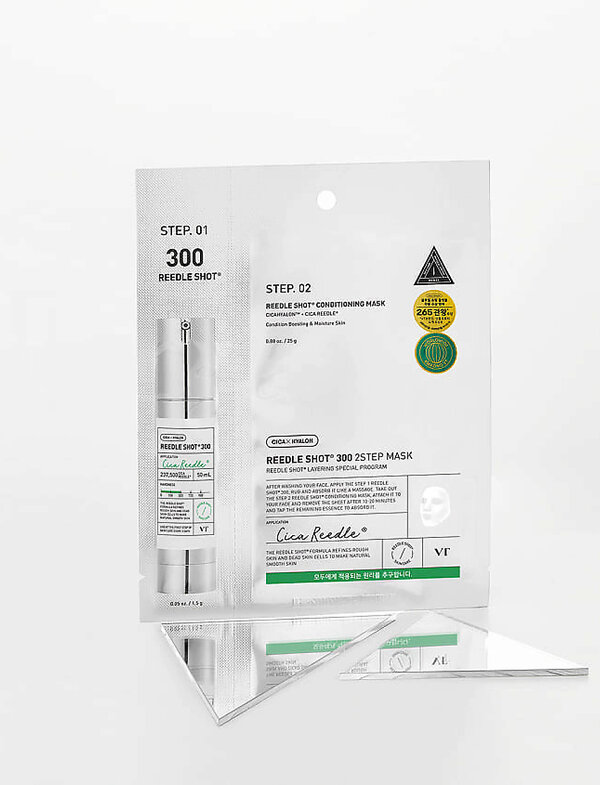 VT Cosmetics Интенсивная двухфазная маска с микроиглами / Reedle Shot 300 2 Step Mask, 25 г + 1,5 г 602315 28614 