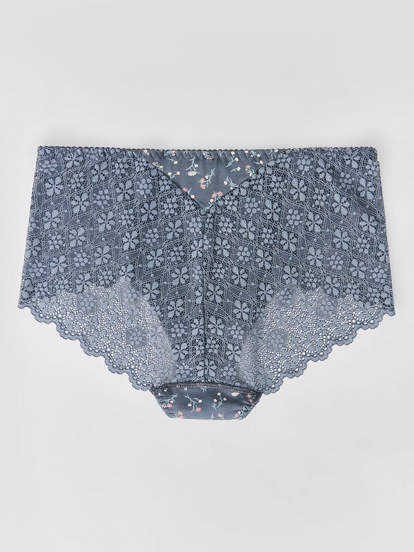 MARK FORMELLE Трусы 602514 412417 цветы на т.сером