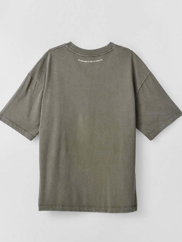 MARK FORMELLE Футболка 602566 111883 ACID WASH хаки +печать