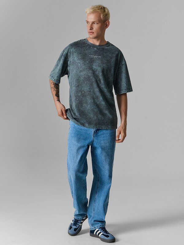 MARK FORMELLE Футболка 602567 111883 ACID WASH железо +печать