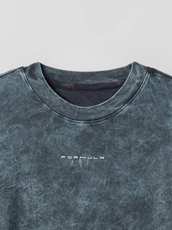 MARK FORMELLE Футболка 602567 111883 ACID WASH железо +печать